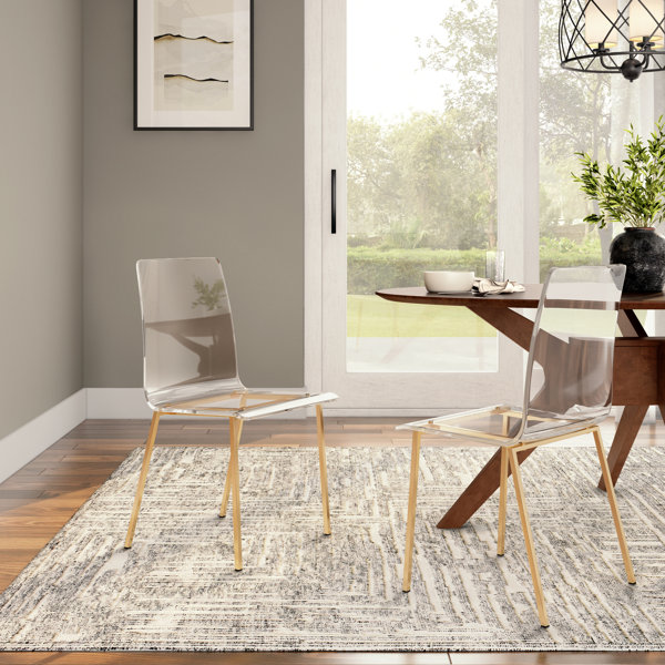 Clear discount dining chairs